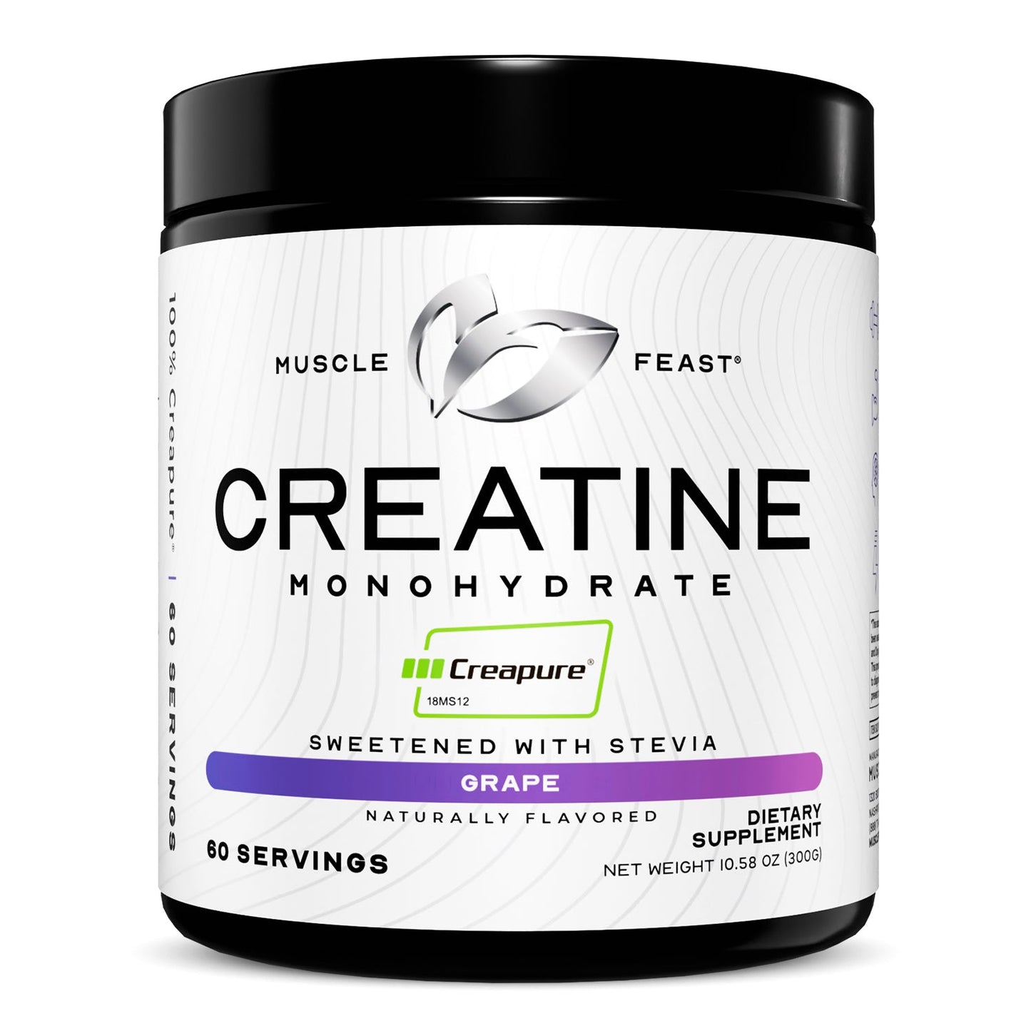Creapure Creatine Monohydrate Powder, Vegan Keto