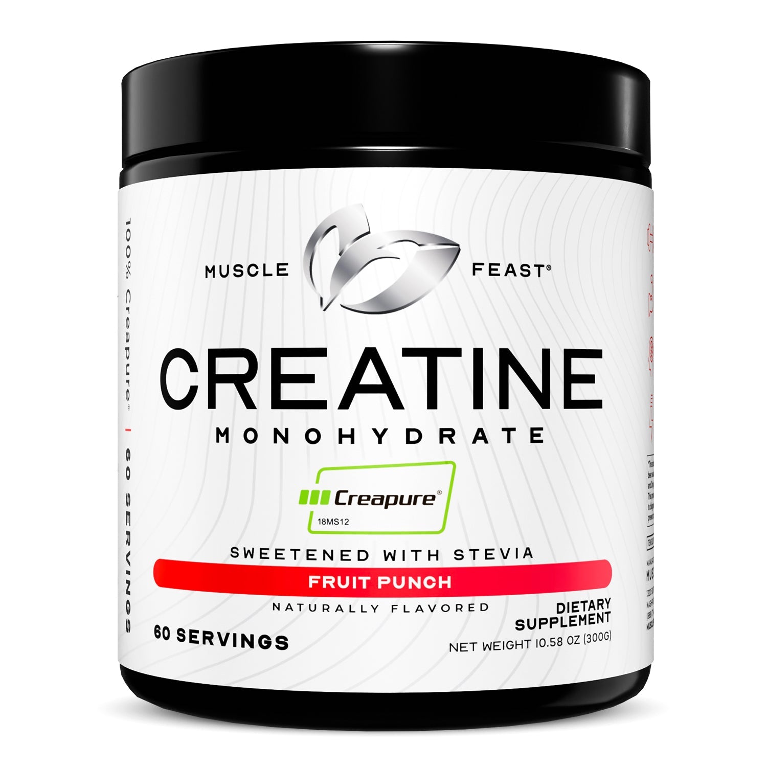 Creapure Creatine Monohydrate Powder, Vegan Keto